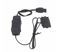 Bewinner Kit de Controlador ARGB de 5 V y 3 Pines, Ventilador de PC ARGB Alimentado por y Controlador de Tira LED con Control Remoto RF, Plug and Play para Ventiladores de Caja Tiras de Luz (BLACK)