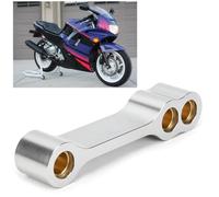 Bewinner Kit de Enlace de Descenso para Motocicleta, Aluminio CNC 7075-T6, Compatible con CBR600 F2 F3 F4 F4i 900 919 929 954 1100XX RR, Marco Inferior para un Montaje y Control Más Fáciles