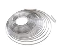 Bewinner Kit de Flejes de Acero Inoxidable con Herramienta Tensora, Bobina de 1/2 X 0,03 X 100 Pies, Incluye 100 Hebillas para Aplicaciones Industriales y de Envío