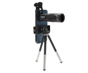Bewinner Kit de Lente de Cámara de Teléfono, 4 en 1 Establecer Lentes de Cámara Externa Actualizadas con Teleobjetivo 28x, Amplio ángulo 0.6X, Macro 20x, PheSye 198 °, Trípode, Adecuado