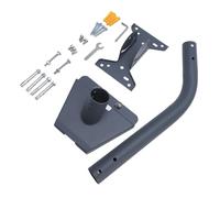 Bewinner Kit de Montaje de Antena Parabólica para Gen 3, Soporte de Montaje en Pared y Techo Ajustable de Aleación de Aluminio de 18 Pulgadas con Kit de Herramientas de Poste y Tornillos