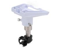 Bewinner Kit de Montaje de Satélite para Antena Parabólica Estándar Gen 3 y V3: Adaptador de Montaje en Escalera para Poste/techo/RV con Tubo de Acero Inoxidable, Adaptador de 53 Mm para Postes de