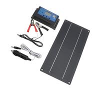 Bewinner Kit de Panel Solar de 600 W 18 V con Silicio Monocristalino, Controlador de Carga de 100 A 12 V 24 para Vehículos Recreativos, Camping, Barcos y Necesidades de Energía Al Aire Libre