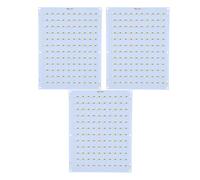Bewinner Kit de Placa de Retroiluminación LED para Impresora 3D, Luz Alimentada por 120 LED Tipo C, Repuestos de Modelo 3 en 1 Regulables Al Tacto para X1/P1S/A1/H2D, Blanco Cálido.