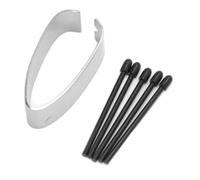 Bewinner Kit de Puntas de Repuesto para Lápiz Táctil Universal - Puntas Duras de ABS de 1,05 Mm y 20 Mm para Dibujar y Escribir con Precisión en Tabletas Teléfonos Inteligentes - Incluye Pinzas de