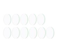 Bewinner Kit de Reemplazo de Lentes de Cristal de Reloj Plano de 11 Piezas, 3,0 Mm de Espesor, 25 Mm-30 de Diámetro, Cristal de Reloj Redondo Transparente para Reparación y Reemplazo de Relojes