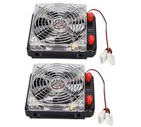 Bewinner Kit de Refrigeración Líquida para PC DIY, Bomba S600, Depósito de Cilindro de 140 Mm, Bloque de Agua GPU para Radiador de 120 Mm, Kit de Enfriador de CPU con 10 Tubos y Ventilador