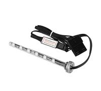Bewinner Lámpara de Tanque de Enfriador de Agua para Computadora LED de 125 Mm con Control Remoto DG CLED, Accesorios de Refrigeración por Agua para Tanque 155, Latón Niquelado