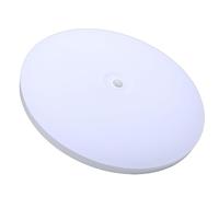 Bewinner Lámpara de Techo con Sensor Redondo y Delgado, Ahorro de Energía, 36w, 6500K, para Entrada, Pasillo, Escalera, Garaje, Material ABS, 14,2 Pulgadas (Sensación del cuerpo humano)