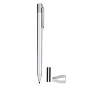 Bewinner Lápiz Capacitivo para Pro 3/4/5/6/Book/Laptop/GO, 1024 Niveles de Presión, Botones Inteligentes, sin Demora, Altamente Sensible, Aleación de Aluminio Premium (Silver)