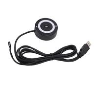 Bewinner Lector de Huellas Dactilares USB Portátil, Mini Escáner de Huellas Dactilares, Escáner Biométrico de Huellas Dactilares de Reconocimiento Rápido 360 Táctil, Tecla de