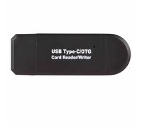 Bewinner Lector y Escritor de Tarjetas de Memoria Plug and Play 3 en 1 para, USB C, USB, Micro USB