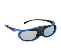 Bewinner Lentes 3D DLP Link, Lentes de Tipo 3D de Obturador Activo Universal para Todos los proyectores 3D DLP-Link, Lentes 3D del proyector 3D Lentes HD con ángulo de visión Amplio de 178 °