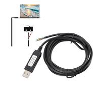 Bewinner Línea de Interruptor USB Cable de Interruptor Personalizado, 3 Interruptores Conectan USB 3,0 Macho a Hembra Cable de Extensión para Teclado Ratón Atajo Clave Dispositivo de