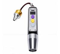 Bewinner Linterna de Piedras Preciosas Recargable, Lámpara Detectora de Joyas UV de 365 Nm, 3 Fuentes de Luz, Ajuste de 6 Niveles, Luz de Evaluación de Jade para Identificación de Diamantes ámbar,