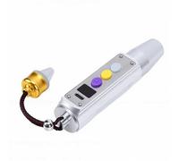 Bewinner Linterna de Piedras Preciosas Recargable, Lámpara Detectora de Joyas UV de 365 Nm, 3 Fuentes de Luz, Ajuste de 6 Niveles, Luz de Evaluación de Jade para Identificación de Diamantes ámbar,
