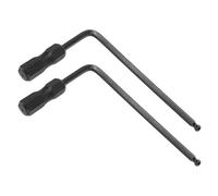 Bewinner Llave para Varilla de Armadura de Guitarra, Práctica Herramienta de Ajuste Extendida para Guitarra Eléctrica Acústica, bajo, Negro, para Mantenimiento de Instrumentos de Cuerda
