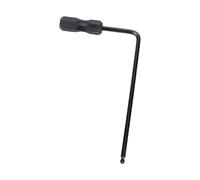 Bewinner Llave para Varilla de Guitarra en Forma de L de 5 Mm con Ergonómico Extendido - Llave Hexagonal con Extremo de Bola de Alcance Profundo para Ajuste y Reparación del Mástil de Guitarra