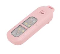 Bewinner Llavero de Alarma de Seguridad Personal de 130 DB con Luz Estroboscópica LED de 3 Colores, Dispositivo de Seguridad de Emergencia a Prueba de Agua para Correr de Noche, Caminar (Pink)