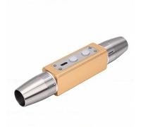 Bewinner Luz de Evaluación de Jade, Antorcha de Piedras Preciosas de 4 Fuentes de Luz para Detección de Joyas, Linterna de Identificación LED Recargable con Atenuación Continua, Negra UV Portátil de
