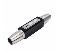 Bewinner Luz de Evaluación de Jade, Antorcha de Piedras Preciosas de 4 Fuentes de Luz para Detección de Joyas, Linterna de Identificación LED Recargable con Atenuación Continua, Negra UV Portátil de