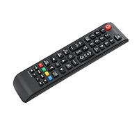 Bewinner Mando a Distancia Universal -01303A para TV para E43NU7170, UE65NU7102, UA65NU7100, Alcance de 10 M, ABS, Negro
