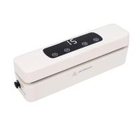 Bewinner Máquina Automática Selladora Al Vacío de Alimentos, Sellador Compacto de Succión Fuerte para Cocina Casera, Operación con un Botón de 30 Segundos con Pantalla LCD, 3 Configuraciones de