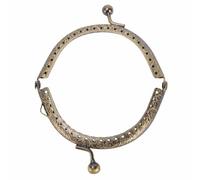 Bewinner Marco de Bolso Duradero con Cierre de Beso de 8,5 Cm para Bolsos Personalizados, Marco de Bolso Versátil para Restaurar Bolsos, Carteras y de Noche Vintage