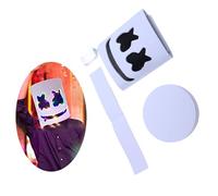 Bewinner Máscara LED Transformadora de Rostro, Cubierta Facial de DJ con Iluminación LED Unisex con Apertura de Ojos Precortada, Máscara de Iluminación Fría EL de 3 Modos para Disfraz de