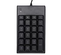 Bewinner MC-061 Teclado Numérico Mini USB Portátil, Teclado Numérico de Contabilidad Financiera Impermeable de 23 Teclas para Computadora de Escritorio Portátil, Plug and Play