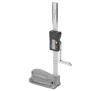 Bewinner Medidor de Digital de 0 a 150 Mm, Medidor de Profundidad de Precisión con Base de Acero Inoxidable Pesado, Pantalla Digital para Carpintería y Ajuste de de Hoja de Sierra, Botón de