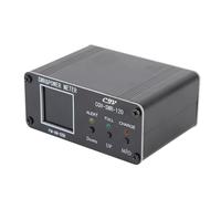 Bewinner Medidor de Potencia SWR con Pantalla LCD de 240x240, Medidor de Estacionaria de 1,8-54MHz con Indicadores LED para Operadores de Radioaficionados