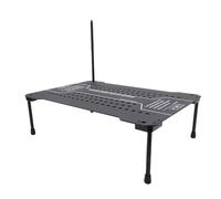 Bewinner Mesa para Acampar, Mesa de Barbacoa Modular Portátil de Diseño Plegable y Elevable con Ajustable y Bolsa de Almacenamiento para Acampar con Barbacoa Al Aire
