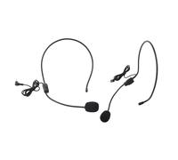 Bewinner Micrófono de Diadema, Micrófono con Cable de 3,5 Mm con Captación Unidireccional para un Sonido Claro, Compatible con Altavoz, Amplificador, PC para Enseñanza, Presentación en
