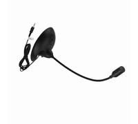 Bewinner Micrófono Estéreo de Cuello de Cisne de Escritorio para Karaoke, Mini Micrófono de Pie Flexible y Flexible con Cancelación de Ruido de Fondo, Condensador Omnidireccional con Cable Plug and
