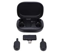 Bewinner Micrófono Lavalier Inalámbrico con Cancelación de Ruido AI, SNR de 80 DB, Paquete Doble de Micrófono de Solapa Magnético, Audio de 48 KHz, Alcance de 50 M, Portátil para