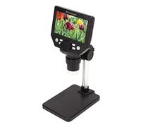 Bewinner Microscopio Digital 1000X con Pantalla LCD de 4,3 Pulgadas, Cámara Microscópica USB 1080P, 8 Luces LED y Soporte Ajustable para Mantenimiento Industrial, Placa de Circuito, Inspección de