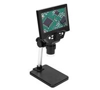 Bewinner Microscopio Digital LCD de 5,5 Pulgadas, Microscopio de Monedas USB con Aumento de 10MP 1000X con Vídeo 1080P y Luz LED Ajustable para Windows/Mac OS, Portátil para Adultos y Niños