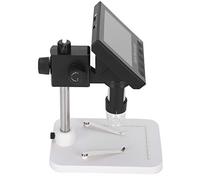 Bewinner Microscopio USB Digital LCD DM4 de 4,3 Pulgadas, Microscopio de Vídeo de 2,0 MP con Aumento de 1000X y 8 Luces LED, para Reparación Electrónica, Investigación Biológica, /Mac OS