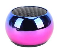 Bewinner Mini Altavoz de Volumen Alto BT 5.3 Altavoz Pequeño Portátil Inalámbrico para Exteriores, Sonido de Diafragma de Graves, Sonido Envolvente de 360°, 1 Paquete (Colorful)