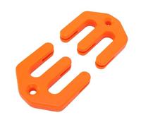 Bewinner Mini Compacto de Polea de Elevación Portátil para Acampar Al Aire Libre, Apalancamiento de Elevación Pesada con ABS Resistente, Incluye 2 Juegos de Poleas y Cuerda