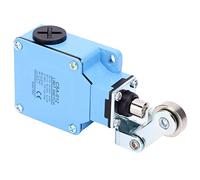 Bewinner Mini Interruptor de Límite con Brazo de Rodillo Giratorio Ajustable, Interruptor de Viaje de Reinicio Automático, de Palanca de Rodillo Impermeable a Prueba de Polvo IP66 para Máquinas