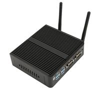 Bewinner Mini PC, 8 GB DDR4 Dual LAN Mini Gaming PC, J4125 Mini Tower PC, Mini Computadora de Escritorio Empresarial Compatible con 4K HD WiFi (CPU J4125+DDR4 8G+SSD 128G Enchufe UE