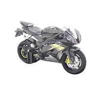 Bewinner Modelo de Juguete de Motocicleta de Aleación 1:18: Motocicleta Realista Fundida a Presión con Ruedas Móviles y Soporte, Juguete Educativo para Niños, Decoración del Hogar y la Oficina