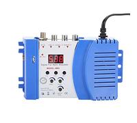 Bewinner Modulador Digital de Radiofrecuencia Universal Compacto para Hogar - Convertidor de Señal de Audio y Video VHF UHF EU Compatible con Sistemas de Televisión Domésticos