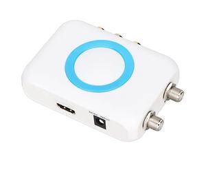 Bewinner Modulador HDM66 HD, Modulador a RF para Reemplazo de TV en el Hogar, Compatible con Salida de Formato PAL/NTSC, de Interfaz Multimedia HD, Control VHF PLL, de Vídeo CATV para 1080P