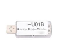 Bewinner Módulo Aislador Digital USB de 480 Mbps con Chip ADUM3165, Placa de Aislamiento USB 2.0 de Alta Velocidad 3,75 KV RMS para Control Industrial, Depuración de Audio DAC y Sistemas de (Claro)