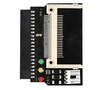 Bewinner Módulo Convertidor CF a IDE de 40 Pines, Adaptador de Unidad de Disco Duro de Doble Voltaje 5,0 V/3,3 V, Compatible con True-IDE DMA-33, CF-I/-II y Micro Disco Duro, PCB Resistente con (#1)
