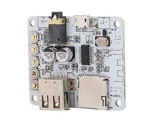 Bewinner Módulo de Bluetooth, Placa Decodificadora de MP3, Reproductor de Tarjetas USB TF de 5 V, Amplificador Receptor Inalámbrico, Salida de Preamplificador para Auriculares, Estéreo Doméstico