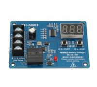 Bewinner Módulo de Control de Carga XH M603 Placa de Batería de 12-24 V, Módulo de Salida Directa de Entrada de 10-30 V con Pantalla de Voltaje y Configuraciones para Protección de Batería de Litio